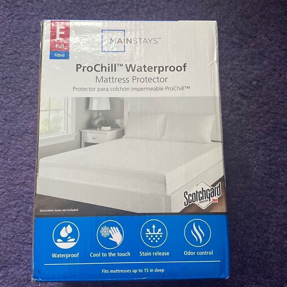Mainstays ProChill Waterproof Mattress Protector